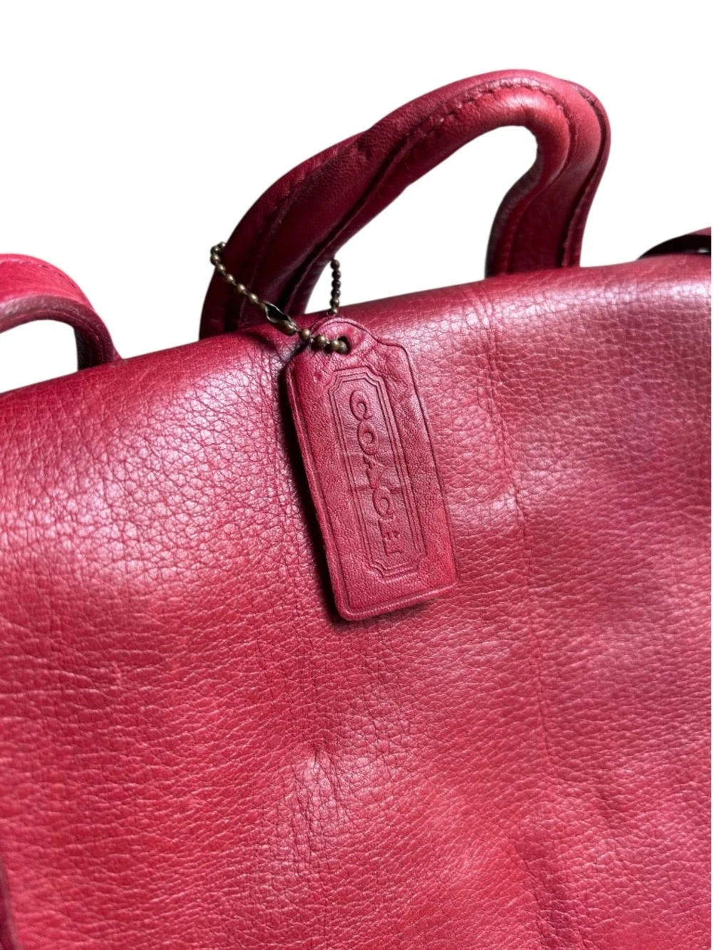 Vintage Coach Berkeley 9016 Convertible Backpack Leather & Suede 1996